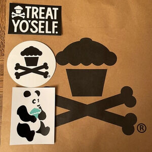 New Johnny Cupcakes collectible sticker bundle